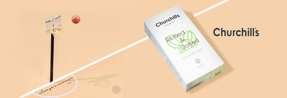 کاندوم چرچیلز | محصولات جنسی ساده خاردار تاخیری و روان کننده