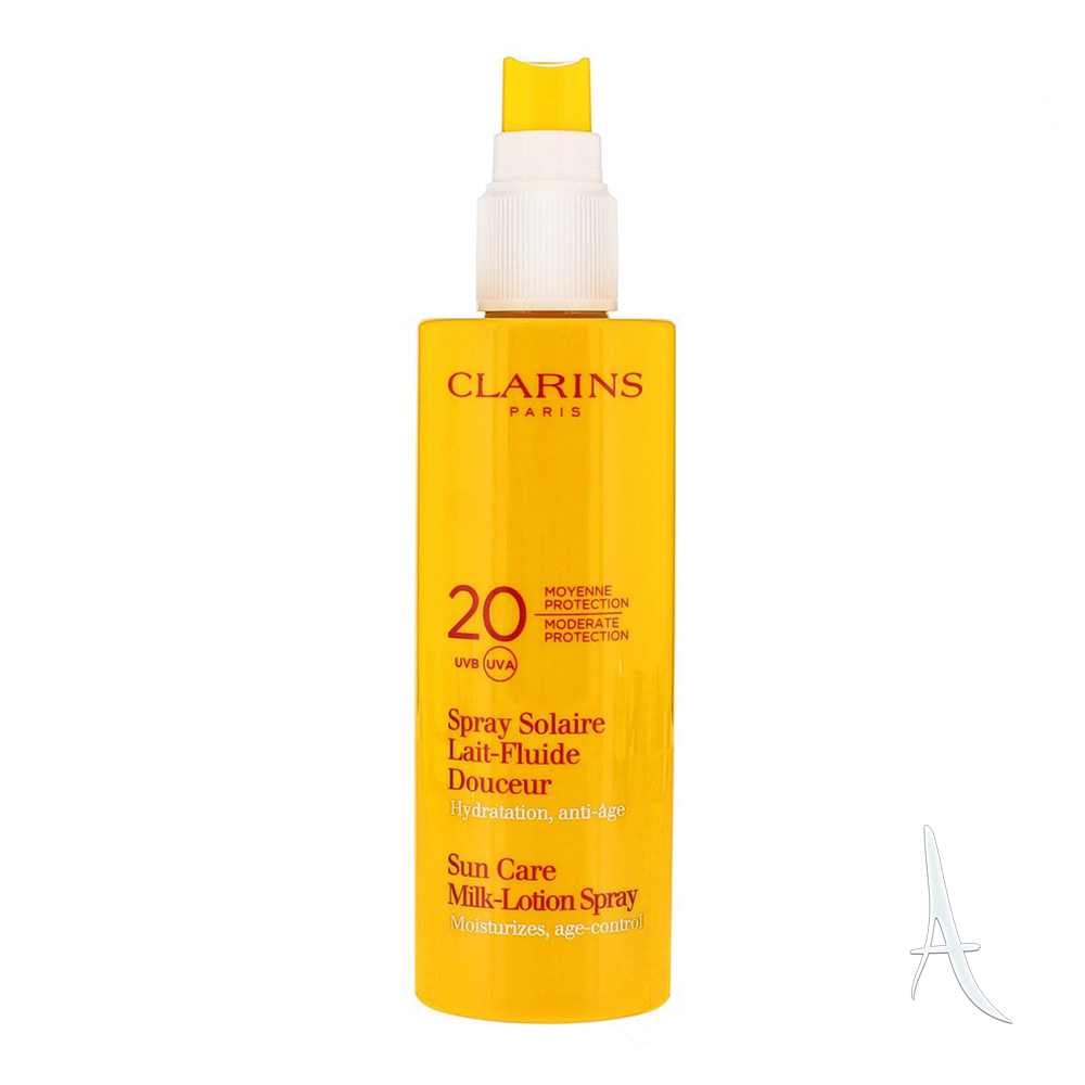 clarins sun care lotion spray