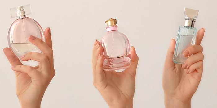 تفاوت رنگ شیشه های عطر